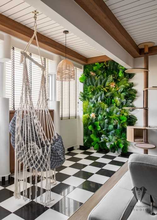 Eclectic Balcony at 239 compassvale drive
