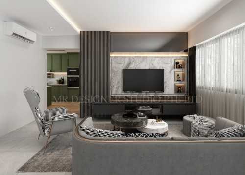 Eclectic Living Room at pasir ris dr 405B