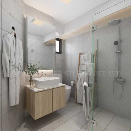 Eclectic Bathroom at northshore dr 404a