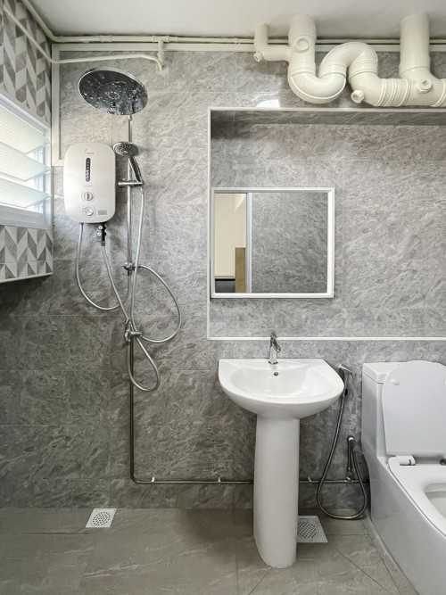 Scandinavian Bathroom at Pasir Ris