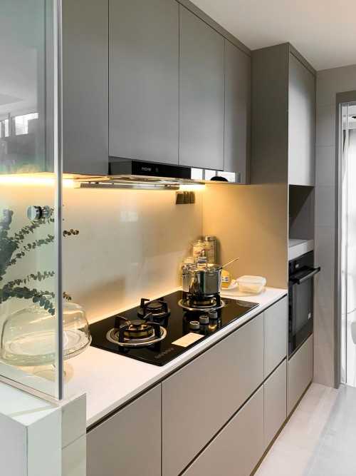 Scandinavian Kitchen at Waterview at Tampines