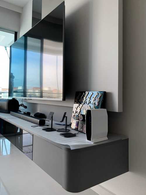 Scandinavian Living Room at Waterview at Tampines