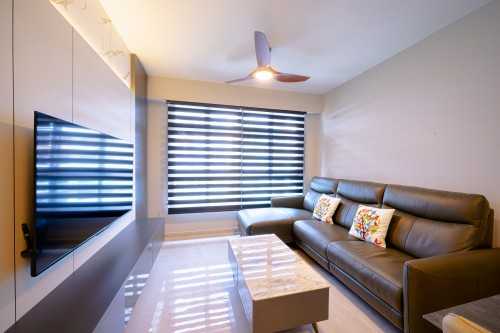 Contemporary Living Room at 624 Tampines