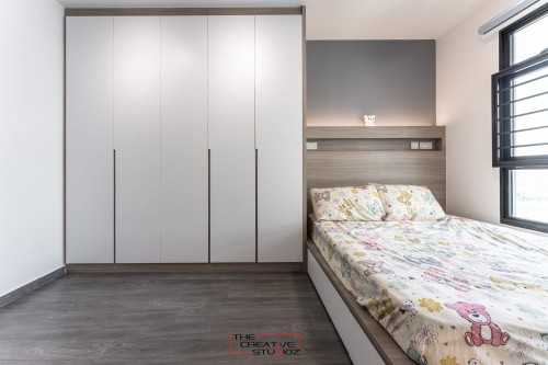 Scandinavian Bedroom at 419A Northshore Drive