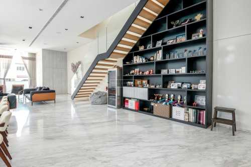 Modern Hallway at Jalan Limau Bali