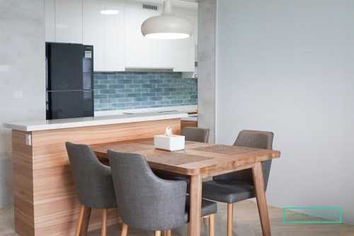 Contemporary Dining Room at 91A Telok Blangah St 31