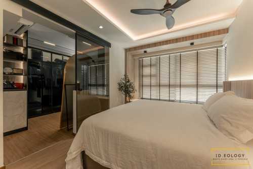 Minimalist Bedroom at 402 Fernvale