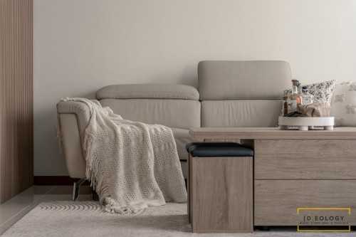 Minimalist Living Room at 402 Fernvale