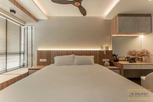 Minimalist Bedroom at 402 Fernvale