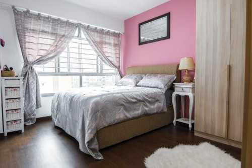 Eclectic Bedroom at 684C Edgedale Plains
