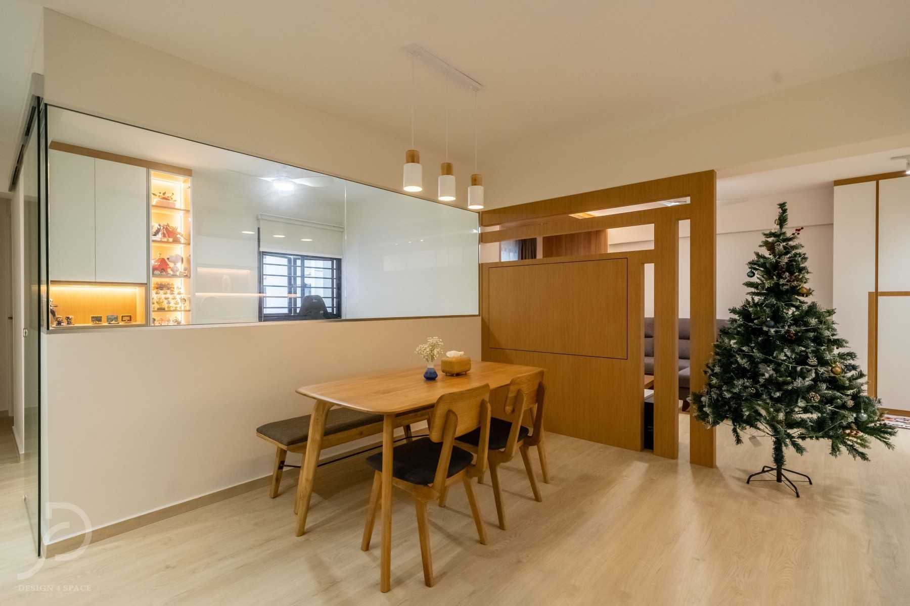 Modern Living Room with TV Console and Coffee Table
