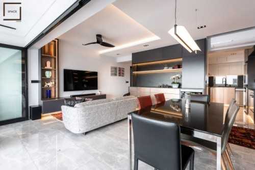 Contemporary Living Room at DBSS @ Boon Keng Road