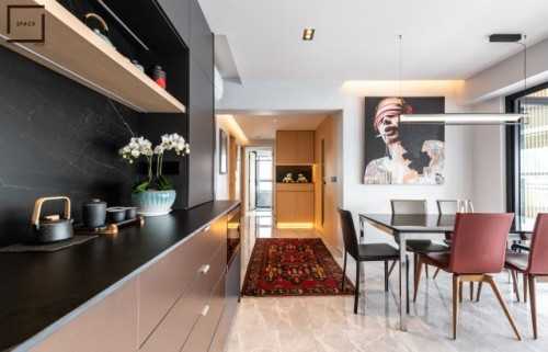 Contemporary Living Room at DBSS @ Boon Keng Road