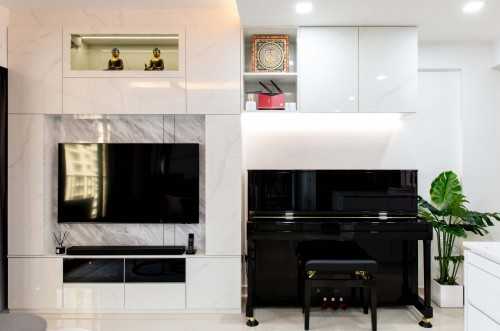 Modern Living Room at Blk 311B Clementi Ave 4