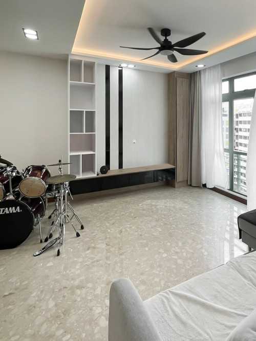 Scandinavian Living Room at Windermere