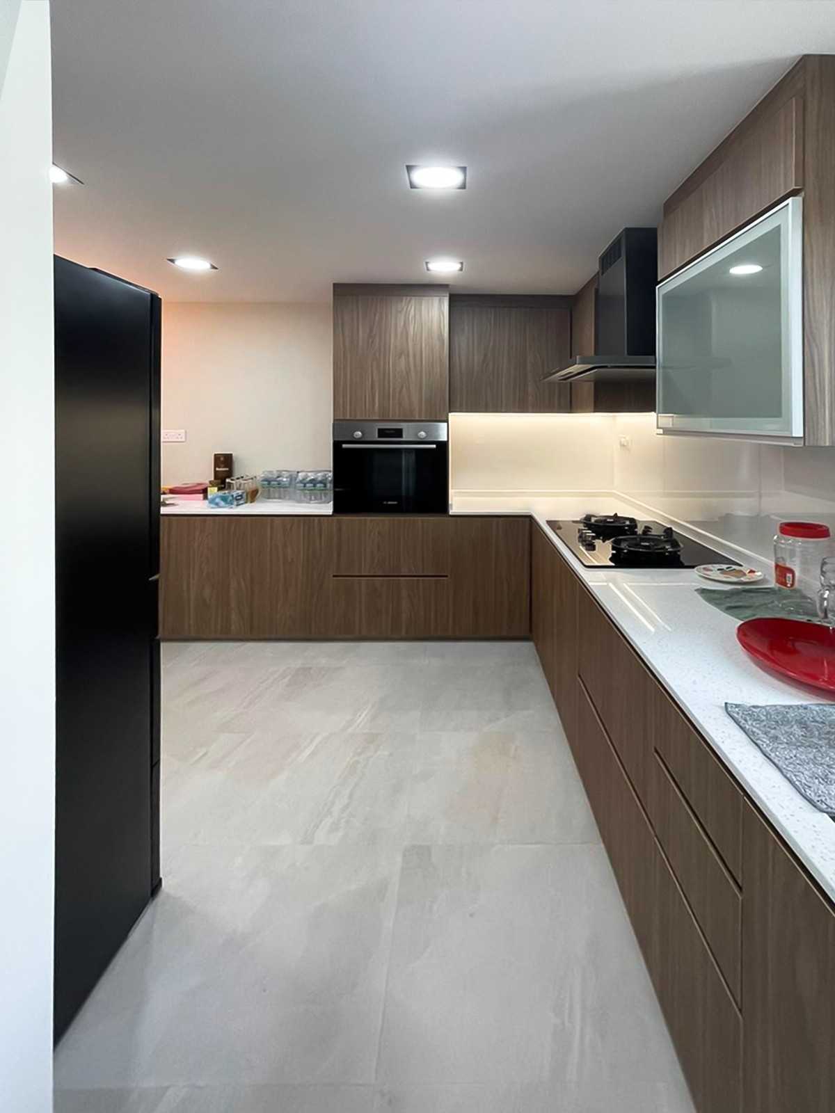 Scandinavian Kitchen with Kitchen Window and Kitchen Accessories