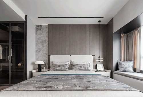 Contemporary Bedroom at Condo @ Novena