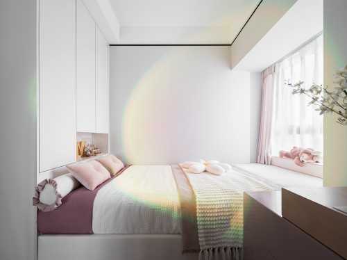 Contemporary Bedroom at Condo @ Novena