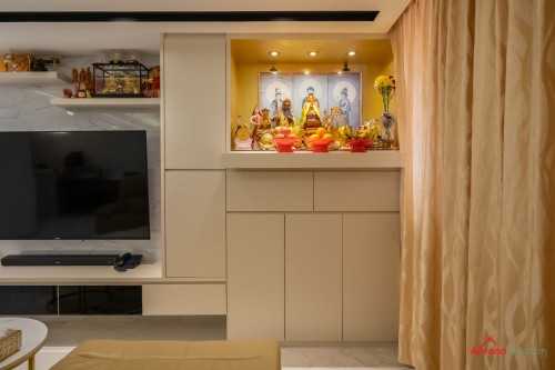 Contemporary Living Room at 836 Tampines