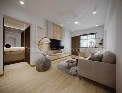 Scandinavian Living Room at toa payoh lor 4 85C
