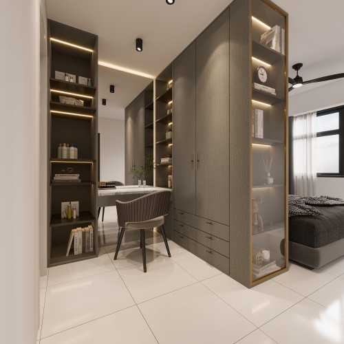 Contemporary Bedroom at 365c upper serangoon road