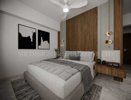 Scandinavian Bedroom at bedok south ave 2 blk 9
