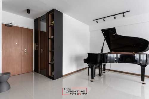 Modern Living Room at 476B Yishun St44
