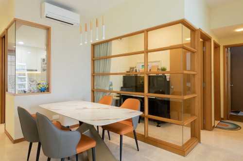 Contemporary Dining Room at 29 Elias Road