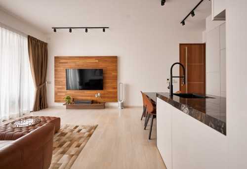 Contemporary Living Room at Lviv