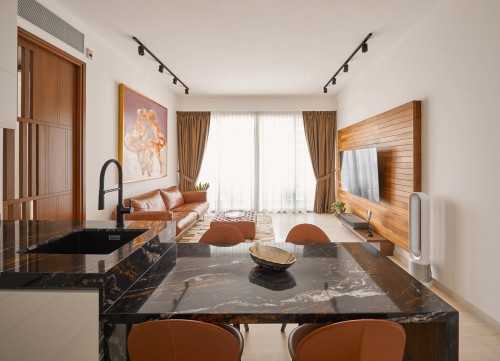 Contemporary Living Room at Lviv