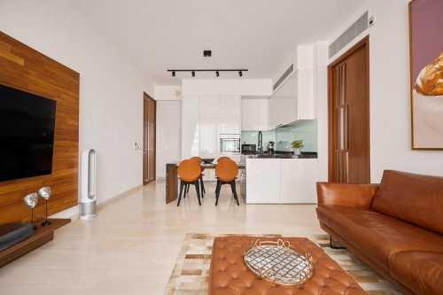 Contemporary Living Room at Lviv