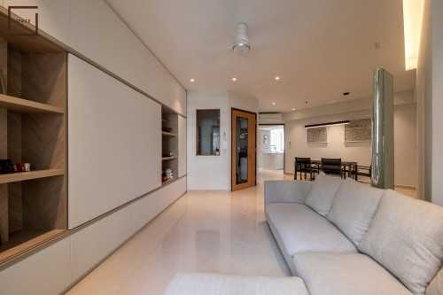 Modern Living Room at Condo @ Dunearn Road