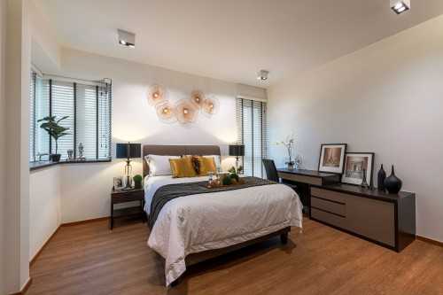 Modern Bedroom at Floravale
