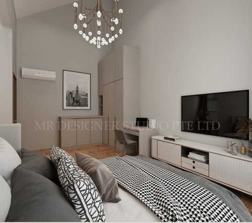Contemporary Bedroom at jalan kelichap 120