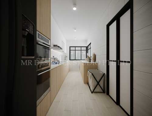 Scandinavian Kitchen at 200A sengkang east road
