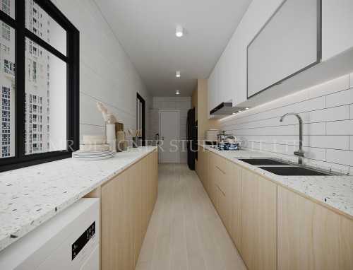 Scandinavian Kitchen at 200A sengkang east road