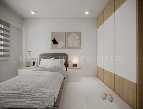 Scandinavian Bedroom at 200A sengkang east road