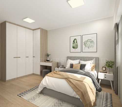 Scandinavian Bedroom at 672B yishun