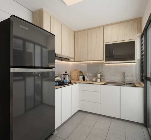Scandinavian Kitchen at 672B yishun