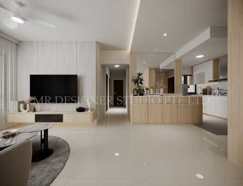 Scandinavian Living Room at 645B tampines st 62