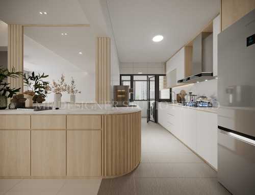 Scandinavian Kitchen at 645B tampines st 62