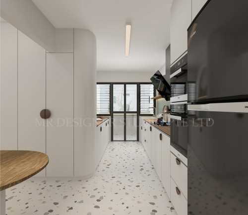 Transitional Kitchen at 665a punggol east