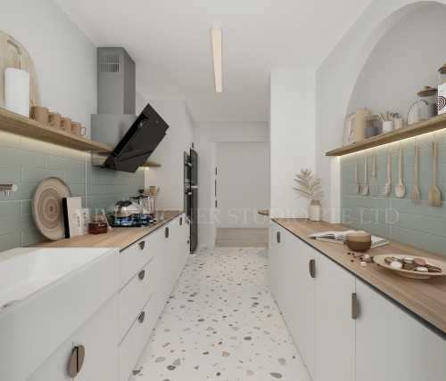 Transitional Kitchen at 665a punggol east