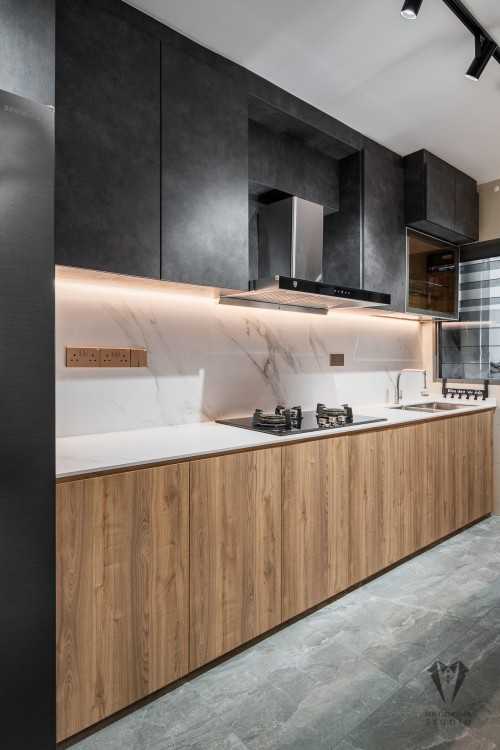 Contemporary Kitchen at 335a anchorvale cresent