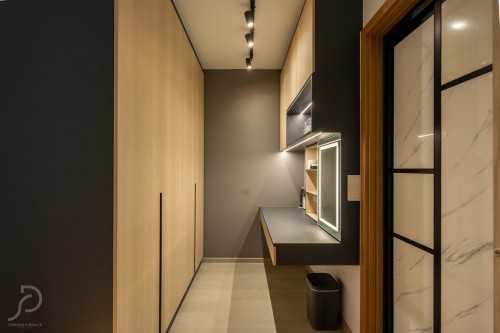 Contemporary Walk-in Wardrobe at Punggol | Waterfront II 3