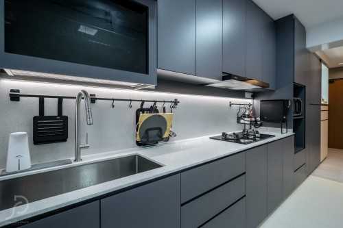 Contemporary Kitchen at Punggol | Waterfront II 3
