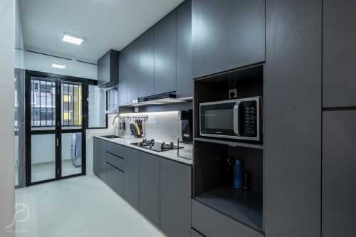 Contemporary Kitchen at Punggol | Waterfront II 3