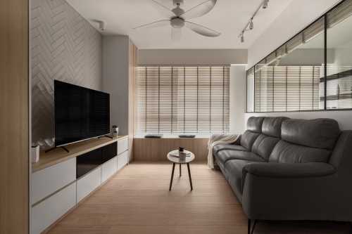 Scandinavian Living Room at 622A Tampines
