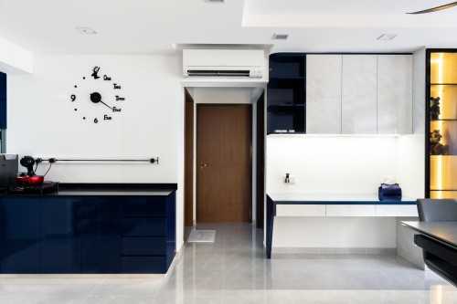 Modern Dining Room at Bedok North Drive