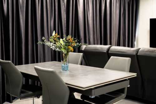 Modern Dining Room at Bedok North Drive